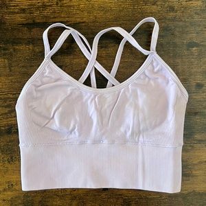 XS NVGTN Blush Flourish Seamless Bra